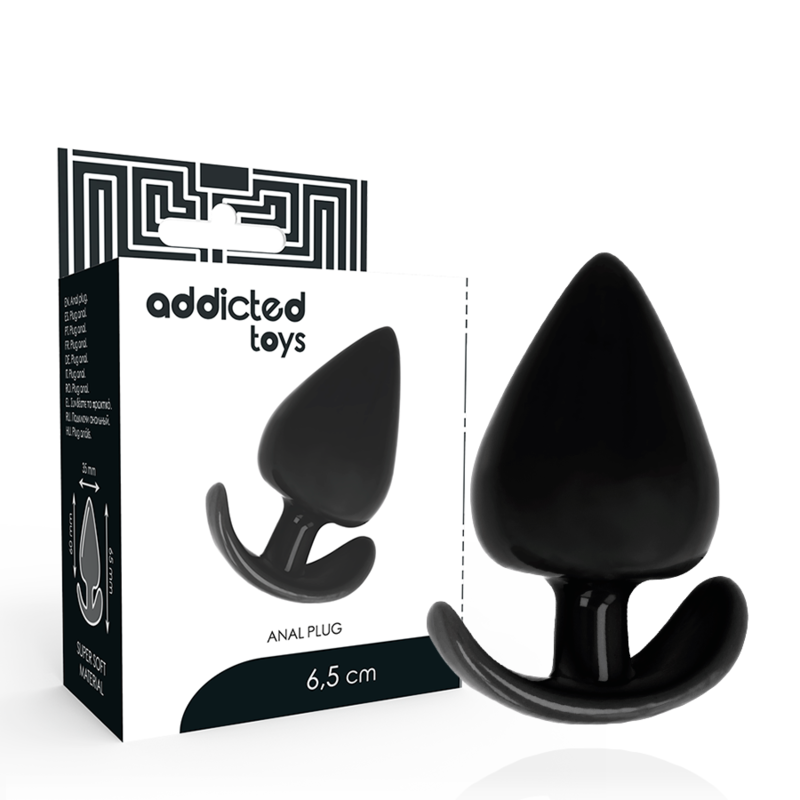 Plug Anal Premium TPR 6.5 cm - Diseño Ergonómico