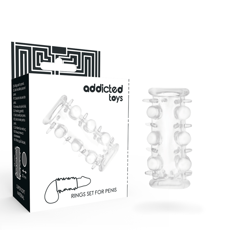 Funda Pene Clear Addicted Toys