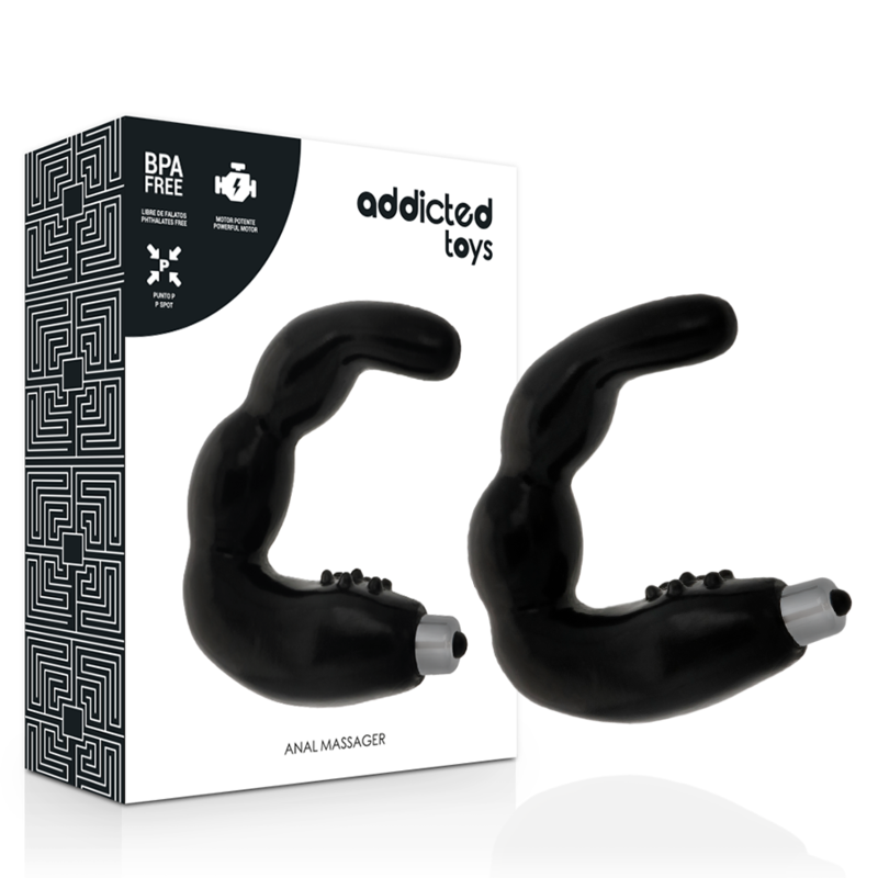 Masajeador de Próstata Anal con Vibración - ADDICTED TOYS