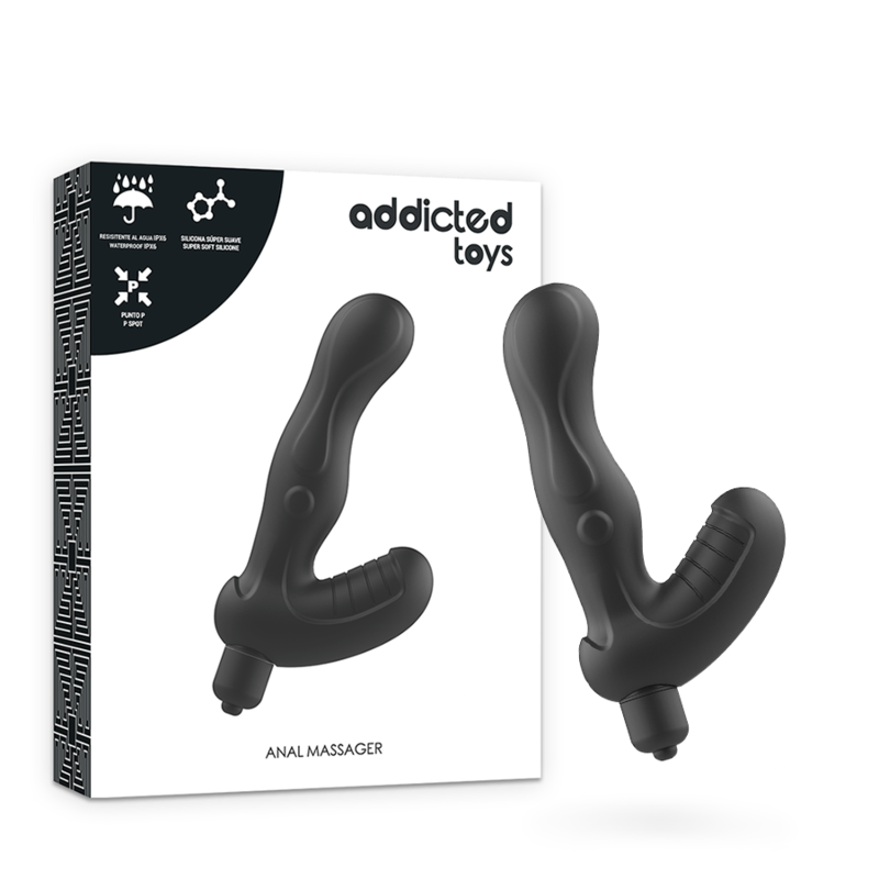 Estimulador Anal Próstata Silicona P-Spot Vibe Addicted Toys