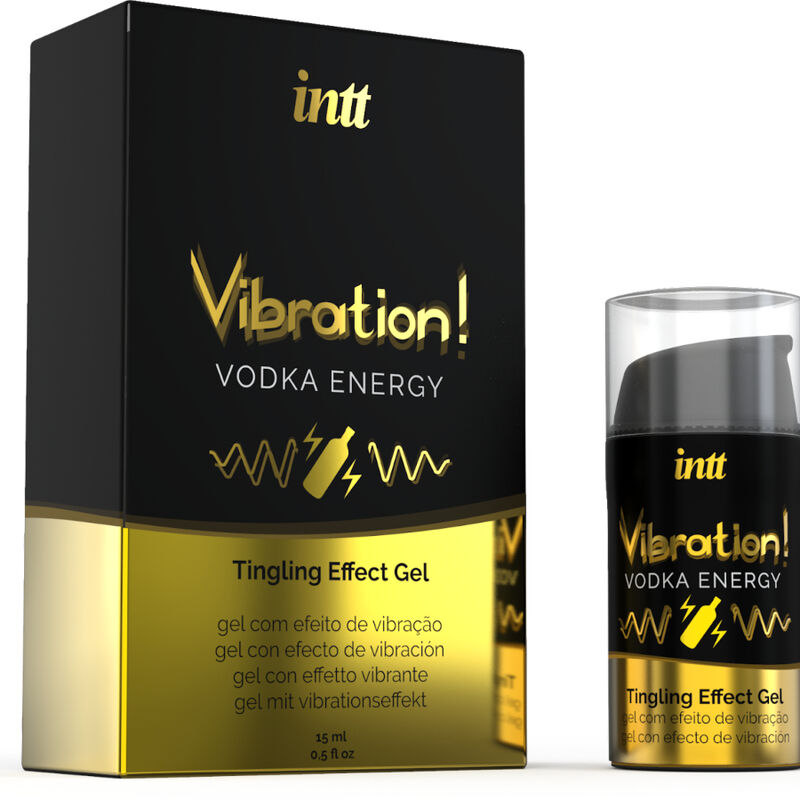 INTT Gel Estimulante Íntimo Líquido Vibrador Vodka 15ml