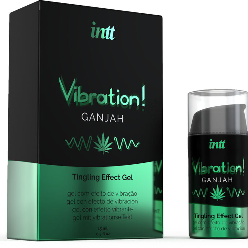 INTT Gel Estimulante Íntimo Vibrante Cannabis 15ml