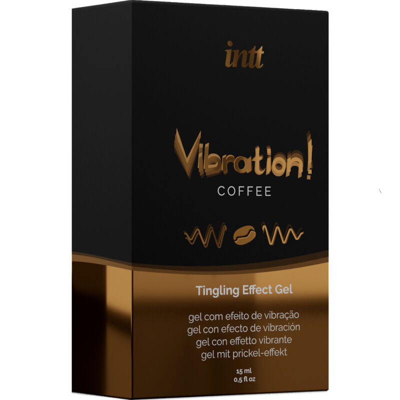 INTT Gel Estimulante Íntimo Líquido Vibrador Café 15ml
