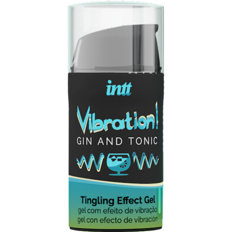 INTT Gel Estimulante Íntimo Líquido Vibrador Gin & Tonic 15ml