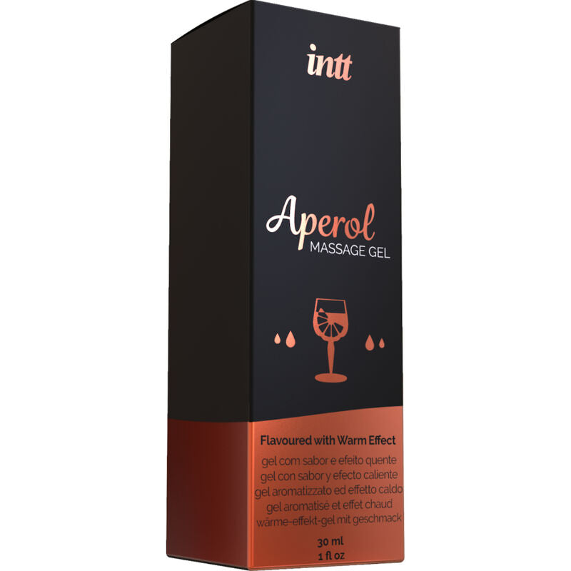 Gel de Masaje Aperol Intt Massage & Oral Sex - Efecto Calor Intenso