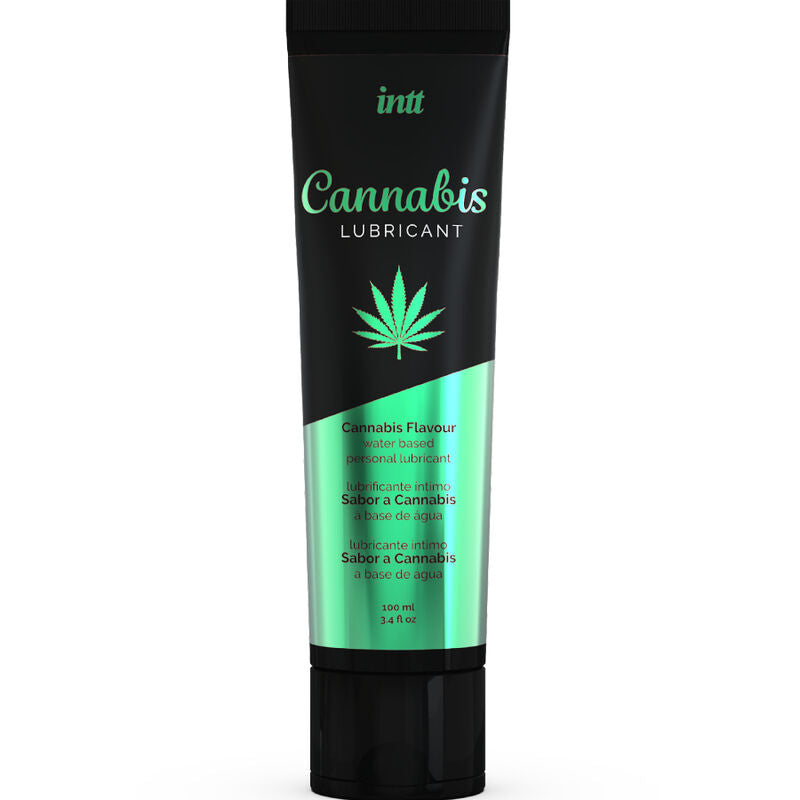 Lubricante Íntimo Intt Water-Based con Sabor Cannabis