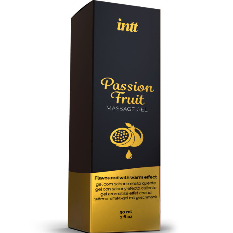 Gel de Masaje Intt Passion Fruit con Efecto Calor