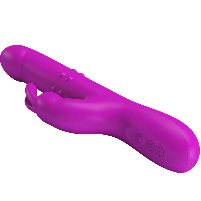 Pretty Love Reese Vibrador con Rotación Púrpura