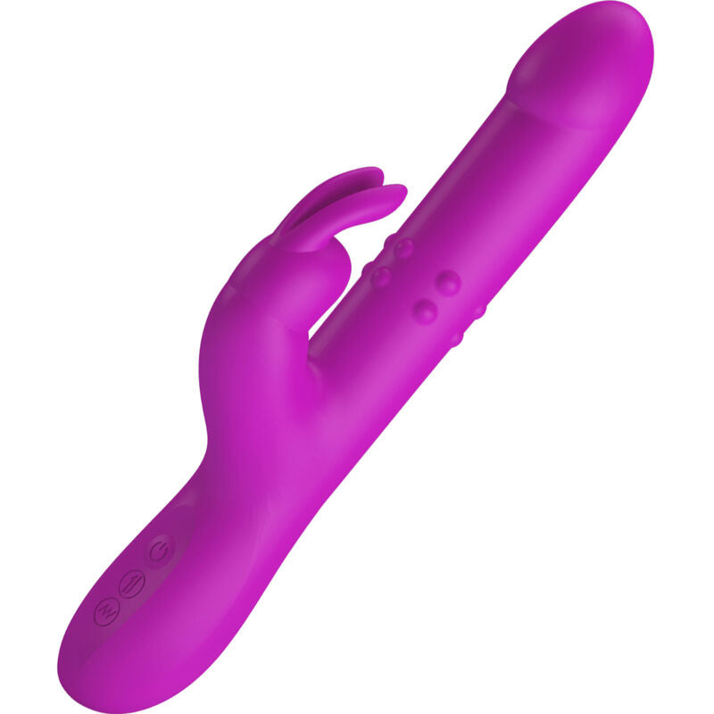 Pretty Love Reese Vibrador con Rotación Púrpura