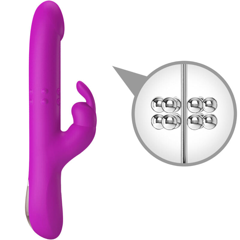 Pretty Love Reese Vibrador con Rotación Púrpura
