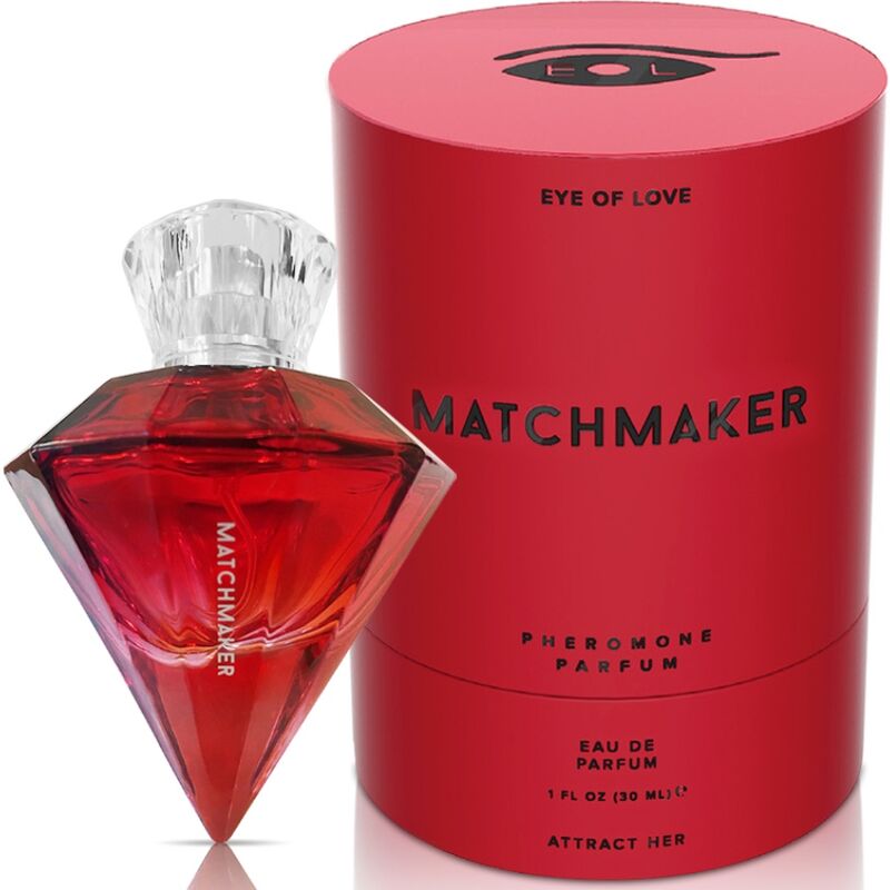 Eye of Love Matchmaker Red Diamond - Perfume con Feromonas para Ella 30ml