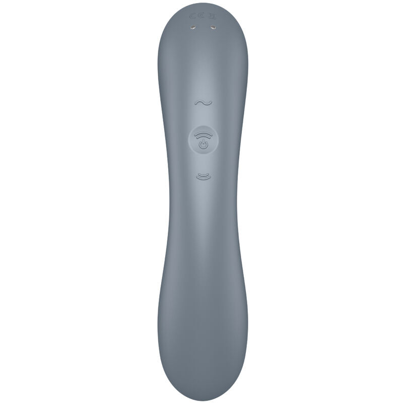 Satisfyer Curve Trinity 1 Air Pulse Vibration Grey - Estimulador de Clítoris