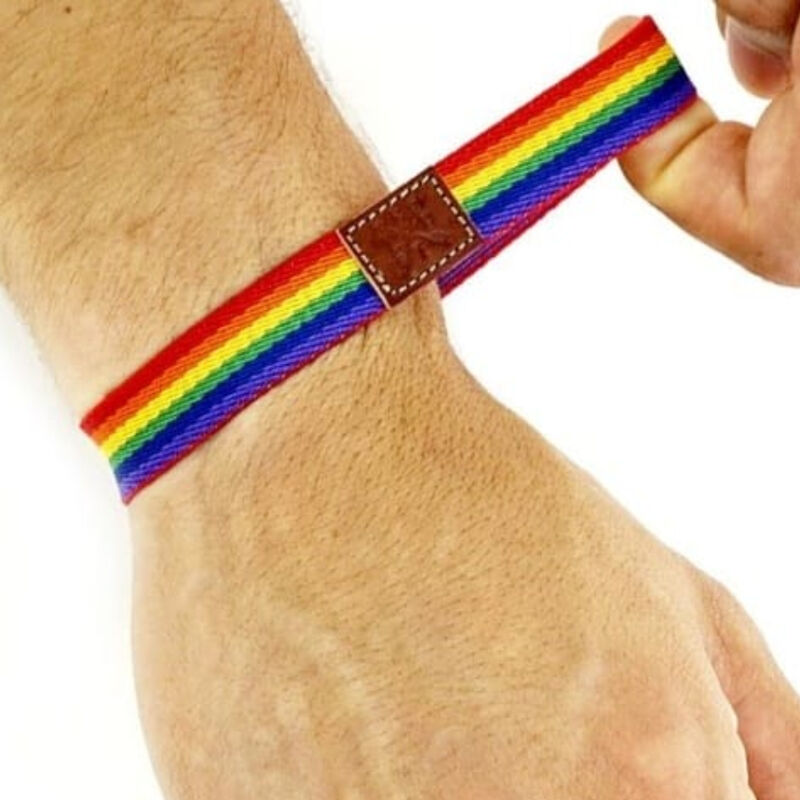 Pride Boy Rubber Bracelet Luxury - Pulsera de Goma