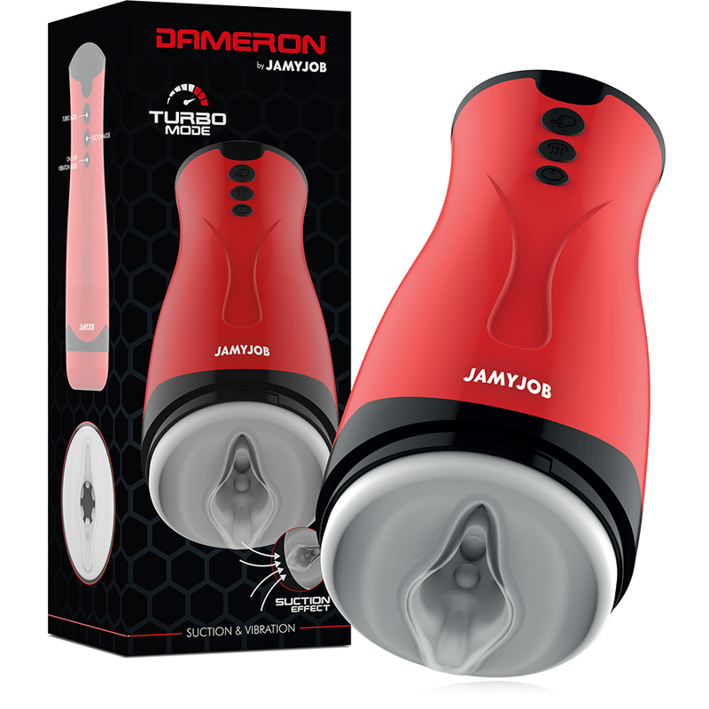 JAMYJOB Dameron - Masturbador con Succión y Vibración