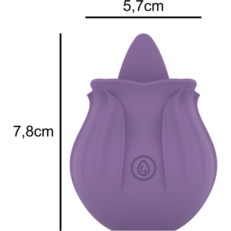 Intense Violet CL Toris Stimulator - 10 Vibraciones