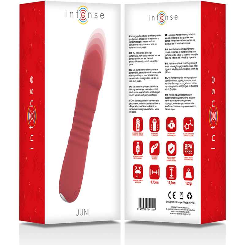 Intense Juni Up & Down 10 Red Vibrations