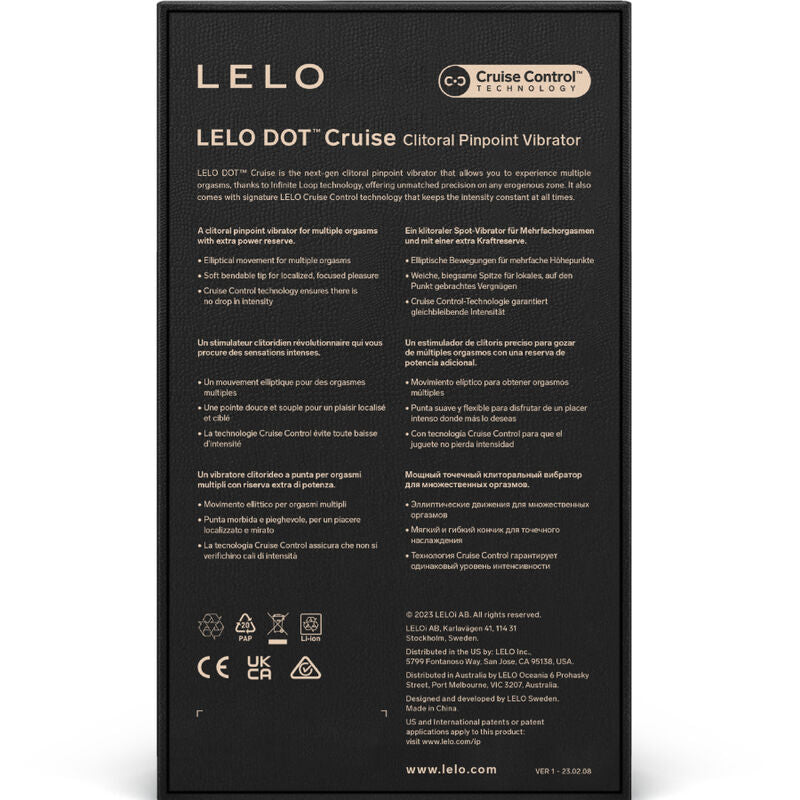 LELO Dot Cruise Estimulador de Clítoris Verde Pistacho