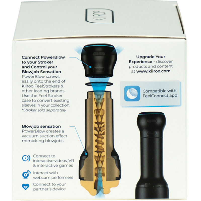 KIIROO PowerBlow - Dispositivo Interactivo de Succión Avanzada