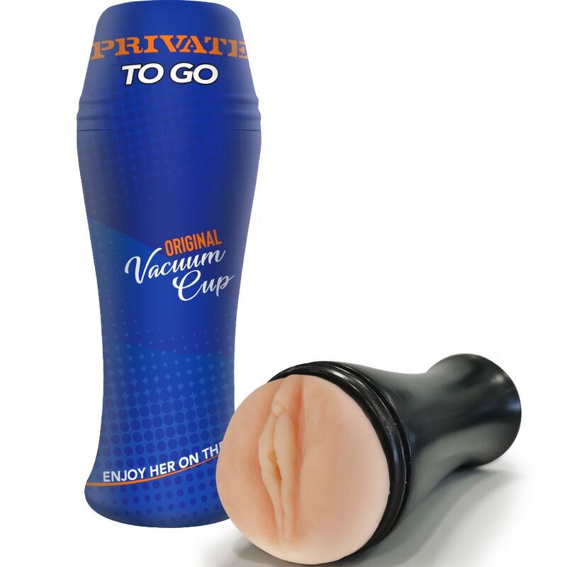 Private Masturbator Original Vacuum Cup To Go - Portátil y Discreto