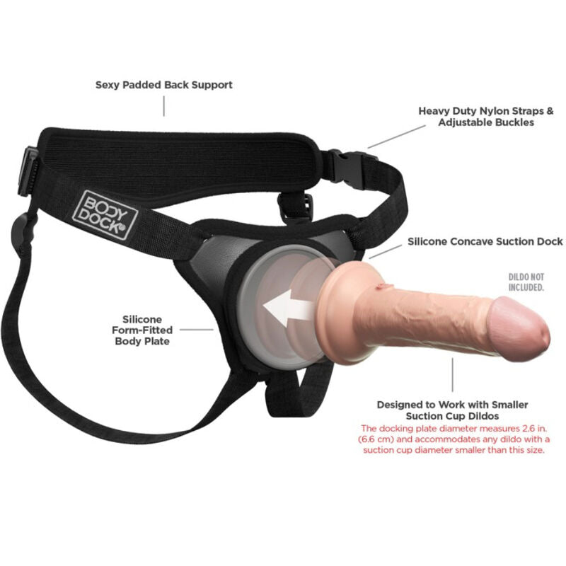 PipeDreams Body Dock Elite Mini Harness