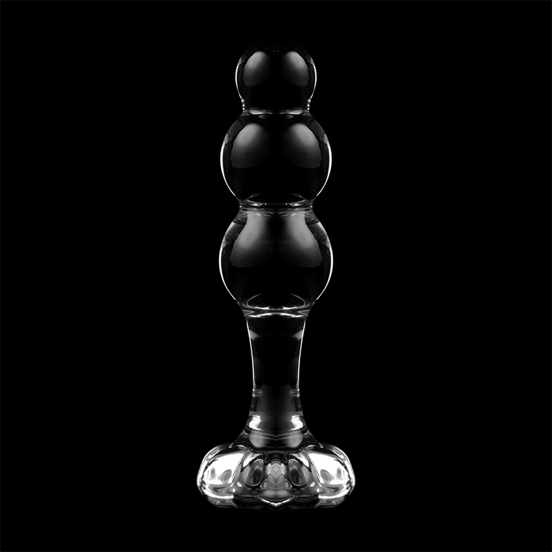 Nebula Series by Ibiza - Plug Anal Cristal Borosilicato Rosa 10.7 cm