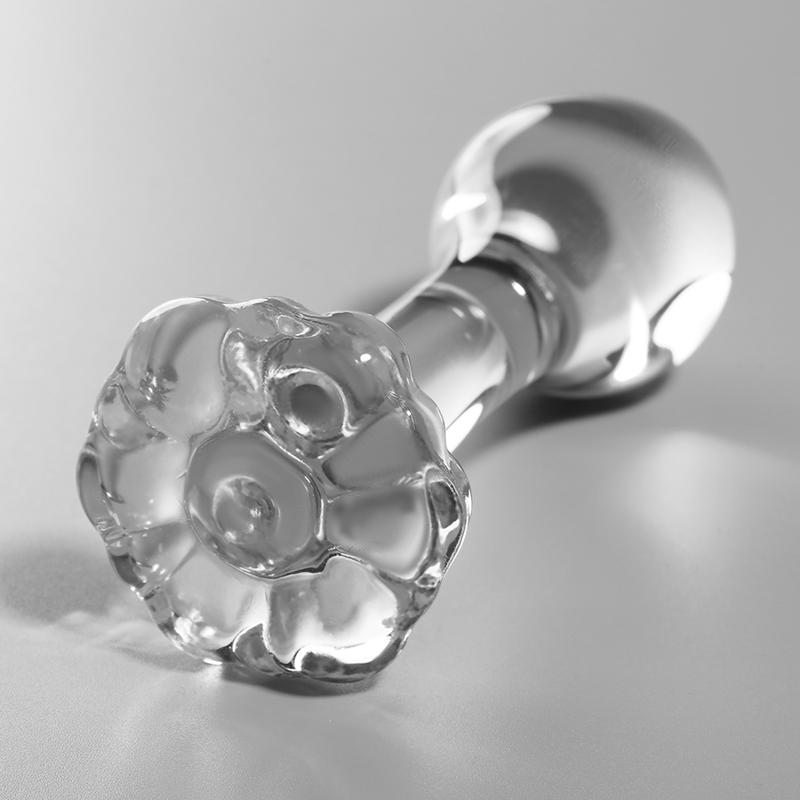 Nebula Series by Ibiza - Plug Anal Modelo 2 Cristal Borosilicato Transparente 11 cm