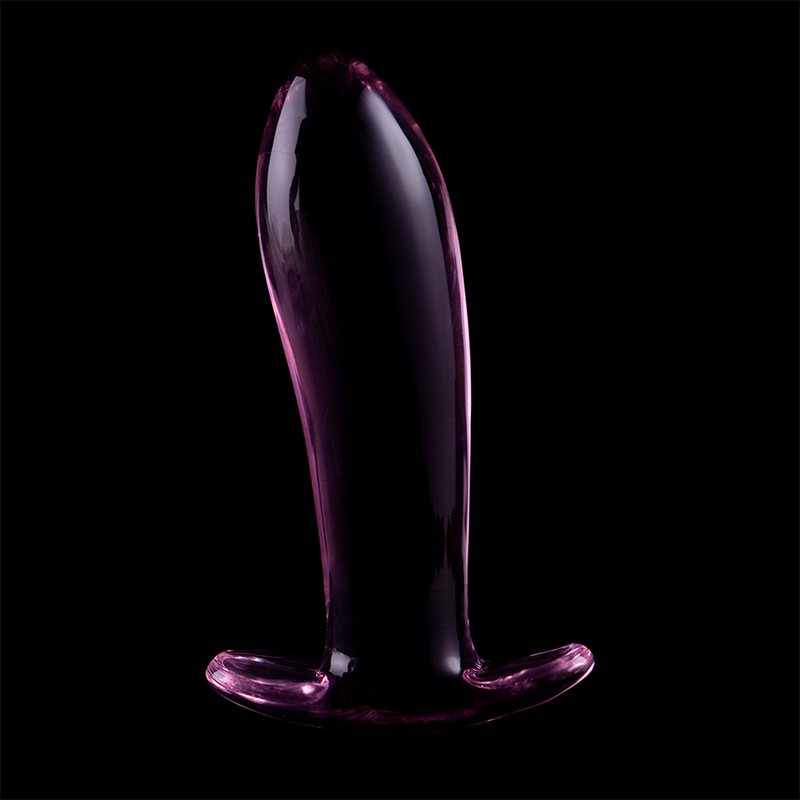 Nebula Series by Ibiza Modelo 5 - Plug Anal Cristal Borosilicato Rosa 12.5 cm
