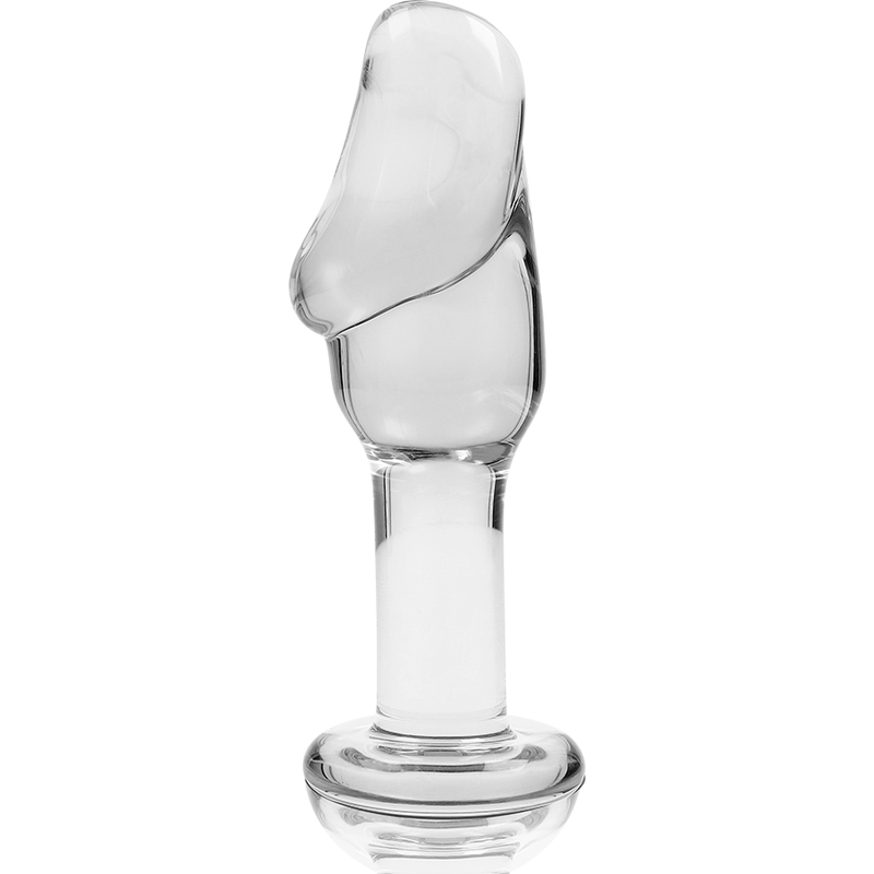 Nebula Series Model 6 - Plug Anal Cristal Borosilicato Transparente 12.5 cm