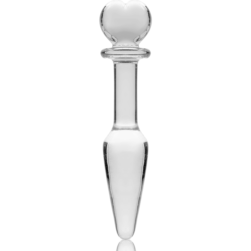 Nebula Series Model 7 - Plug Anal Vidrio Borosilicato Transparente 13.5 cm