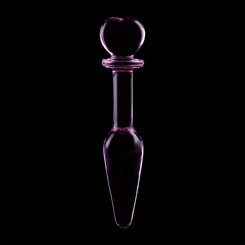 Nebula Series Model 7 - Plug Anal Vidrio Borosilicato Rosa 13.5 cm