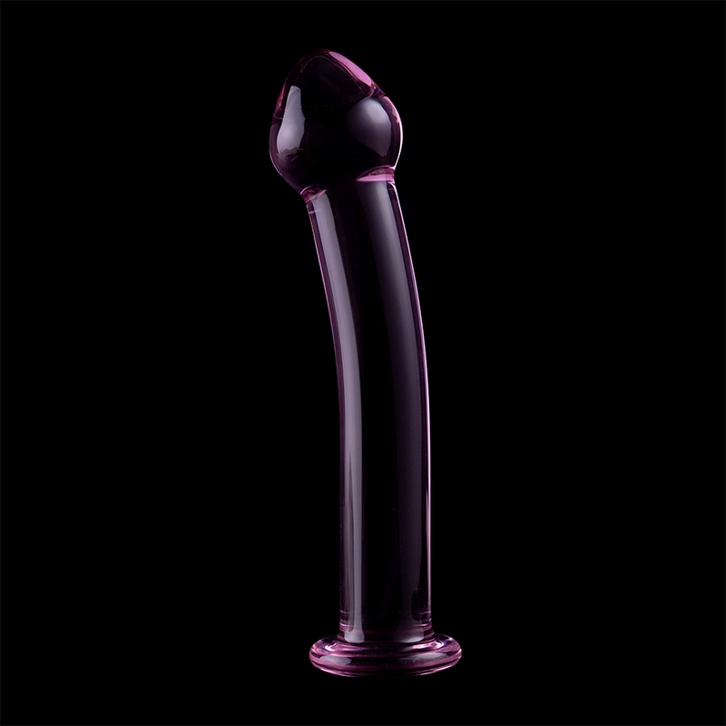Nebula Series by Ibiza - Dildo Borosilicate Glass Rosa 16 cm