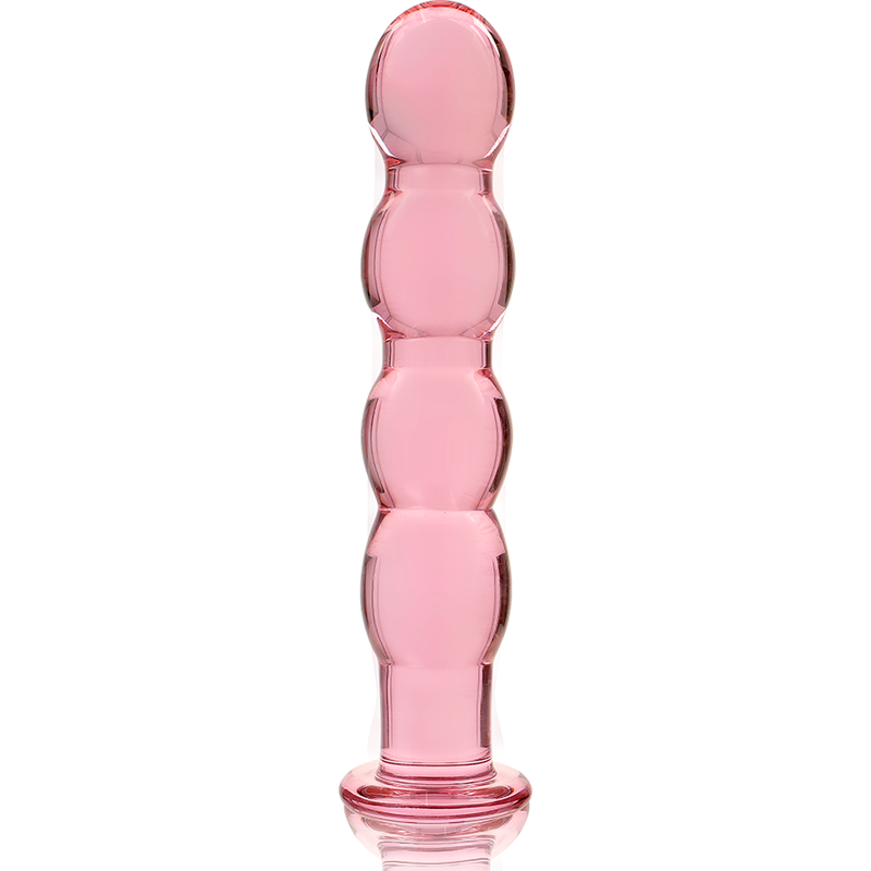 Nebula Series by Ibiza Model 10 - Dildo de Cristal Borosilicato Rosa 16.5 cm