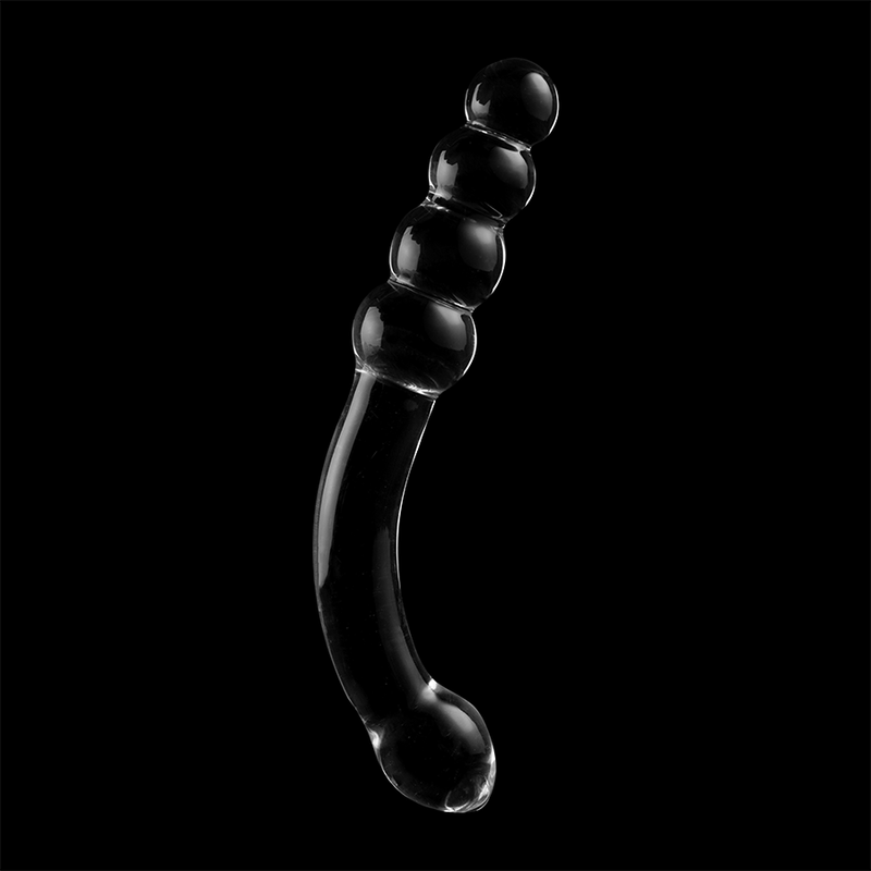 Nebula Series by Ibiza - Dildo de Cristal Borosilicato Transparente 18.5 cm