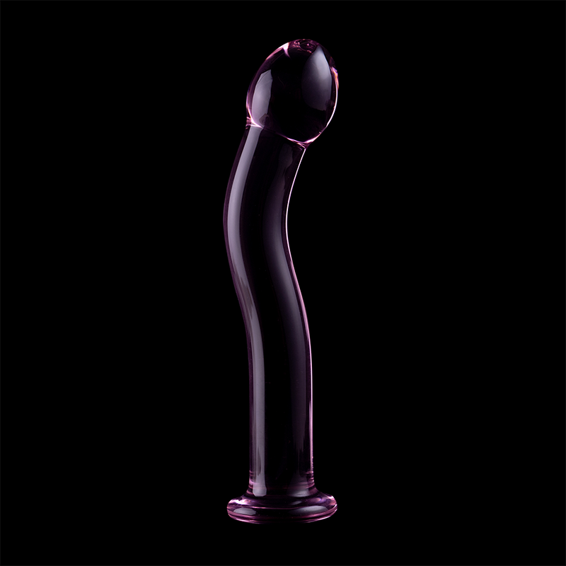 Nebula Series by Ibiza - Dildo de Cristal Borosilicato Rosa 18.5 cm
