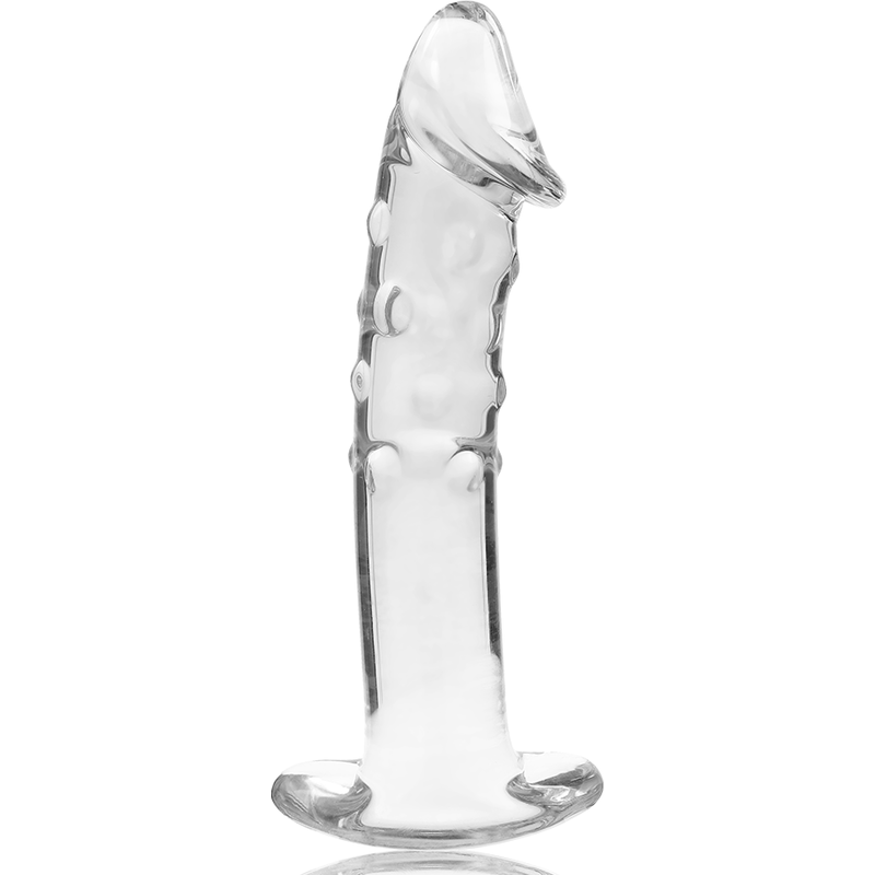 Nebula Series by Ibiza - Dildo de Cristal Borosilicato Transparente 18.5 cm