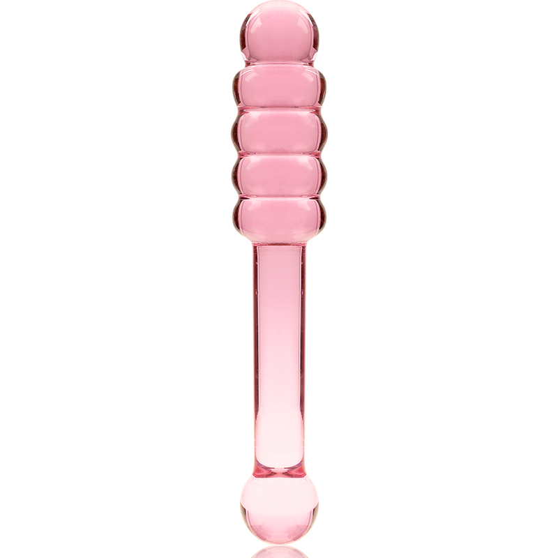 Nebula Series by Ibiza Model 20 - Dildo de Cristal Borosilicato Rosa 20.5 cm