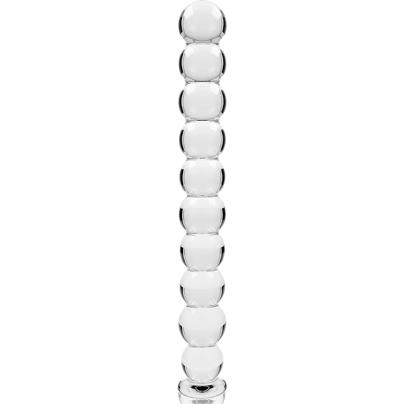 Nebula Series by Ibiza Model 22 - Dildo de Cristal Borosilicato Transparente 21,5 cm