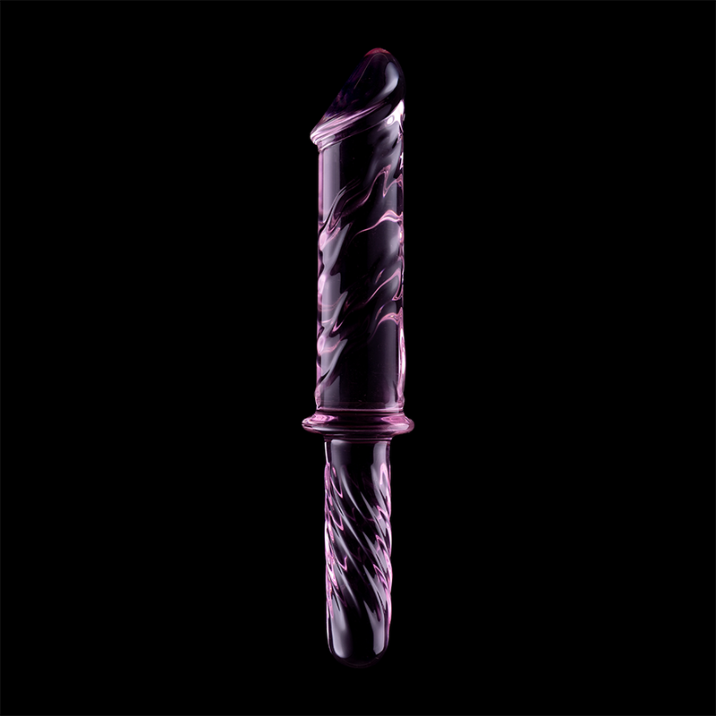 Nebula Series by Ibiza - Dildo de Cristal Borosilicato Rosa 28.5 cm
