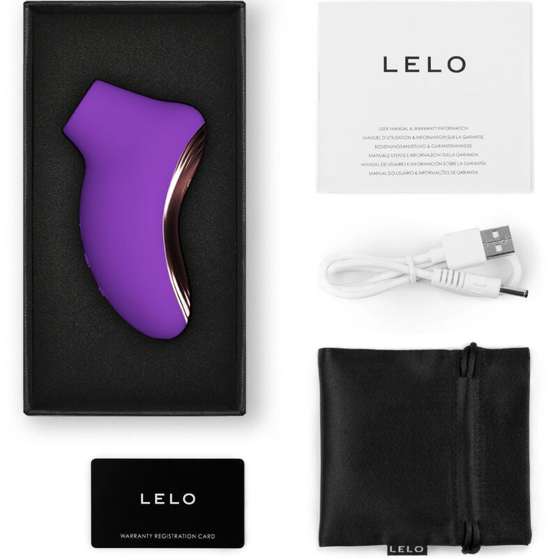 LELO Sona 2 Travel Purple - Masajeador Sónico Portátil