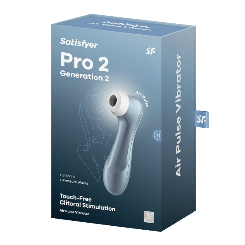 Satisfyer Pro 2 Air Pulse Stimulator Blue