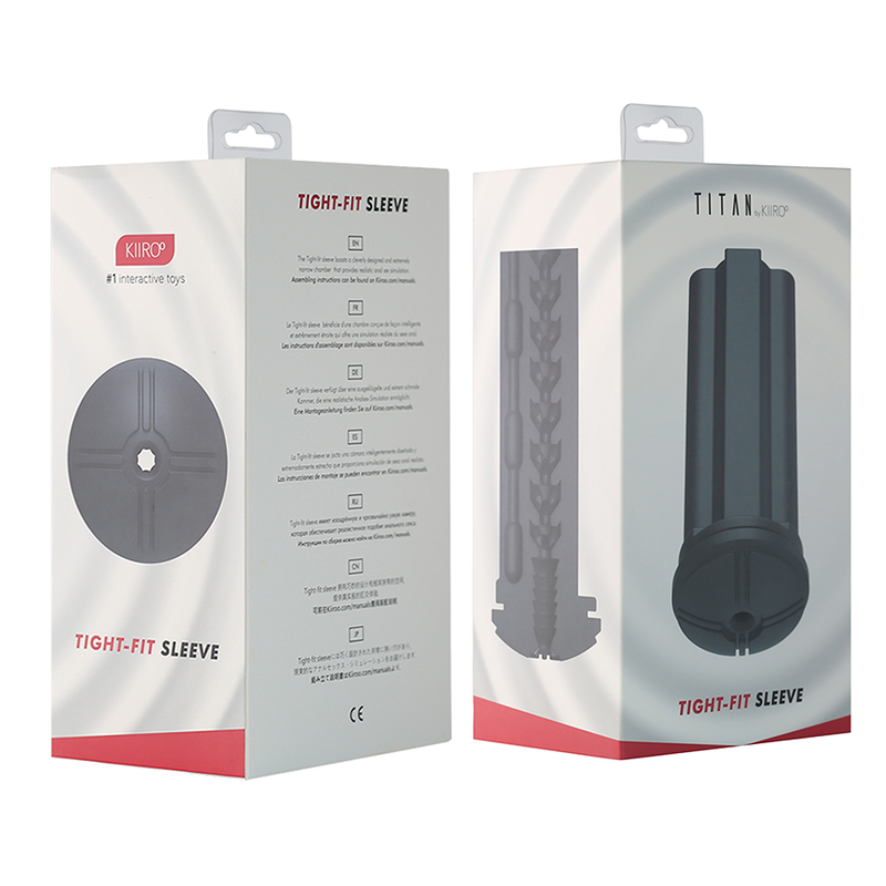 KIIROO Titan Funda Masturbador Anal - Silicona Premium