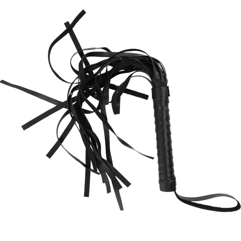 INTENSE Fetish Flogger de Cuero Vegano - Diseño Ergonómico