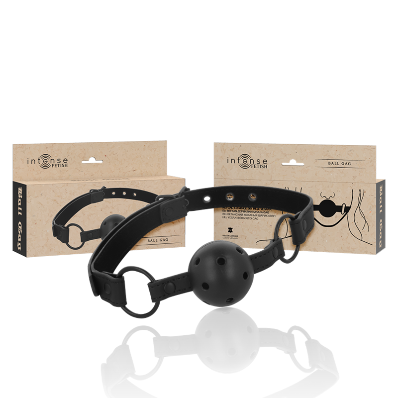 Bozal de Cuero Vegano INTENSE FETISH
