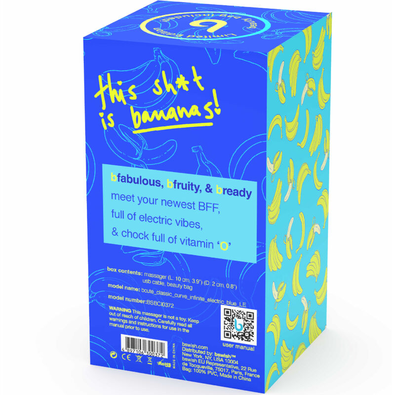 B Swish Bcute Curve Infinite Classic Limited Edition Blue