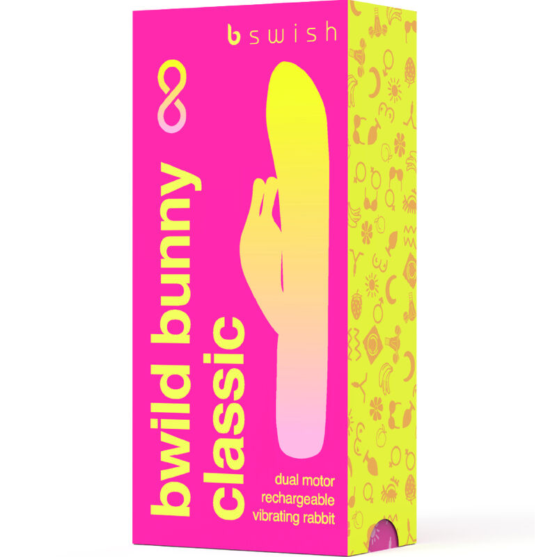 B Swish Bwild Bunny Infinite Classic Vibrador Recargable Rosa Silicona