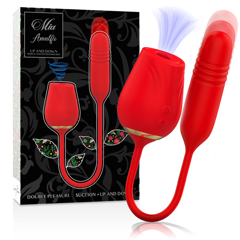 MIA Amalfi - Succionador Vibrador con Movimiento Thrusting