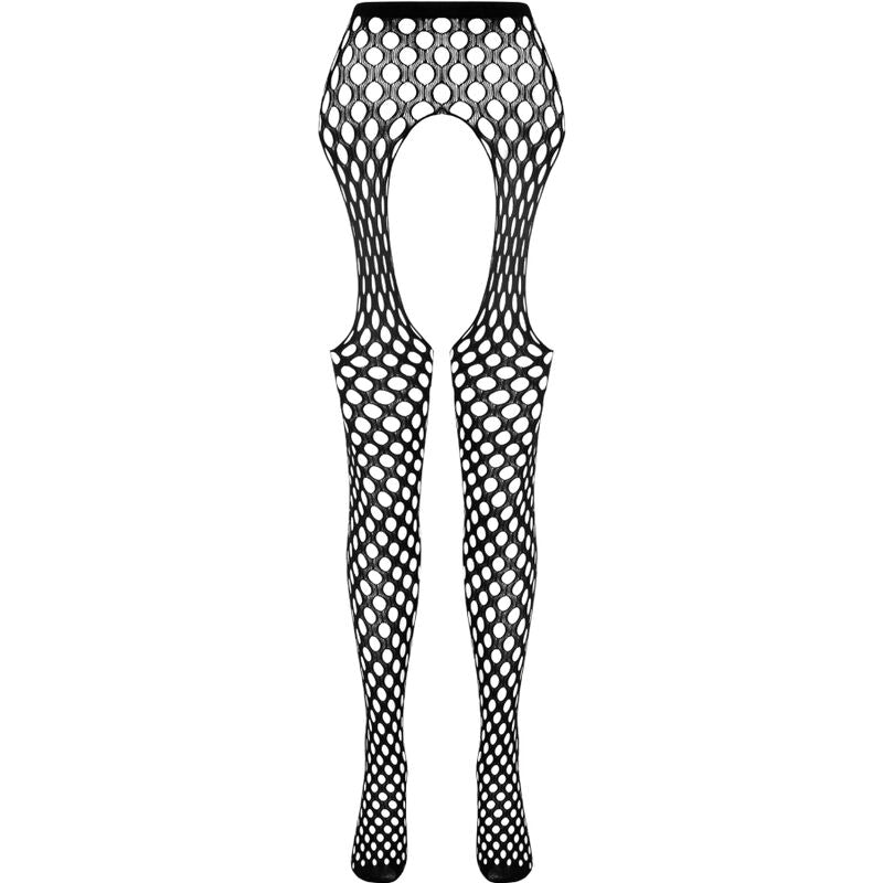 Passion Eco Collection Bodystocking Abierto S003 Blanco