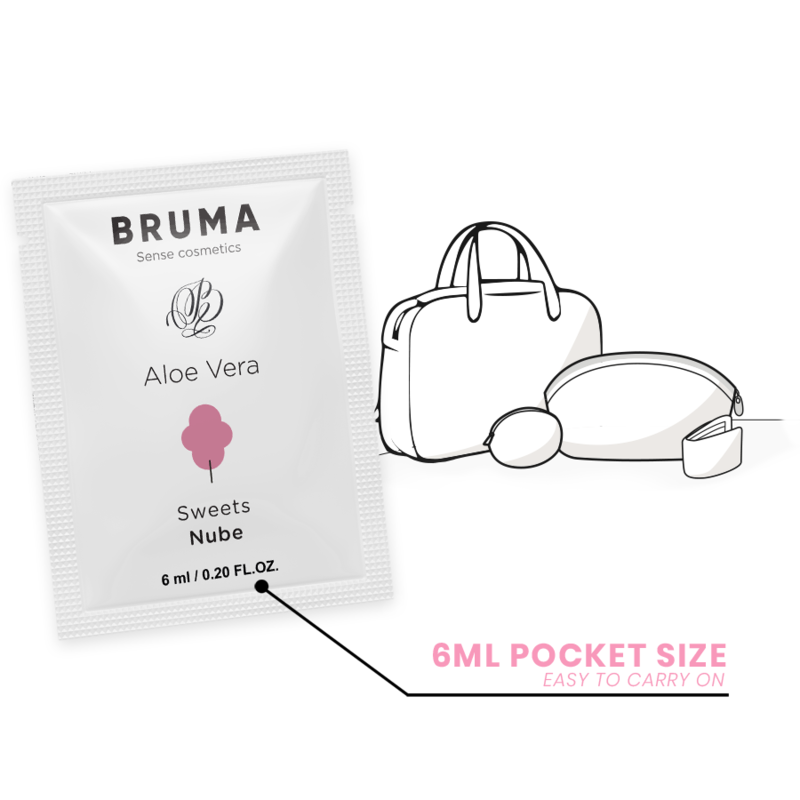 Bruma Aloe Vera Sliding Gel Sweets Flavor 6 ml