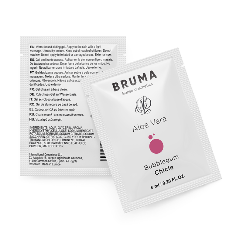 Bruma Aloe Vera Sliding Gel Bubblegum 6 ml