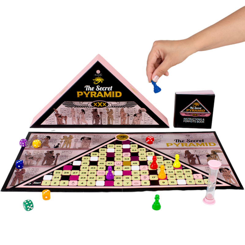 Secretplay Game The Secret Pyramid - Juego de Mesa Multiidioma